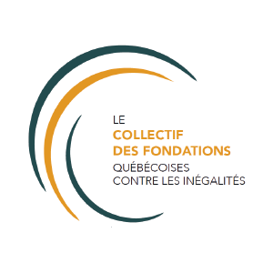 Logo Collectif des fondations québécoises contre les inégalités