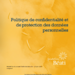 Politique confidentialité et de protection des données personnelles