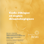 Code éthique et règles déontologiques