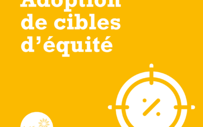 Adoption de cibles d’équité
